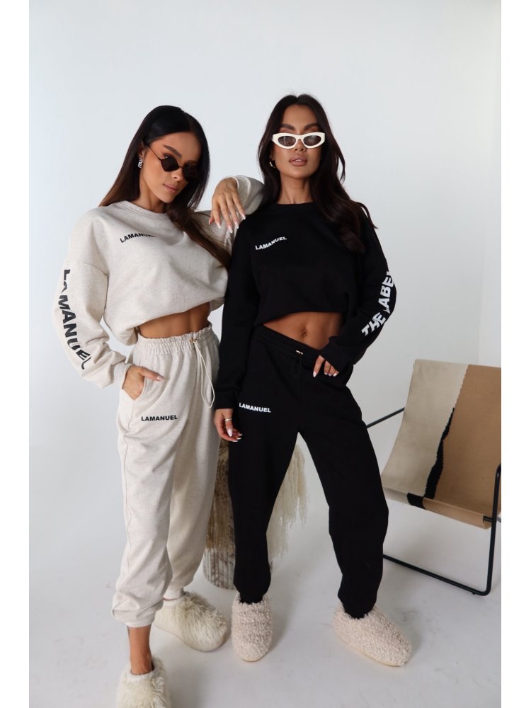 Spodnie dresowe NATIVE, len