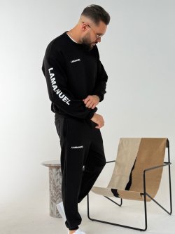 Spodnie dresowe męskie UNITY, czarne