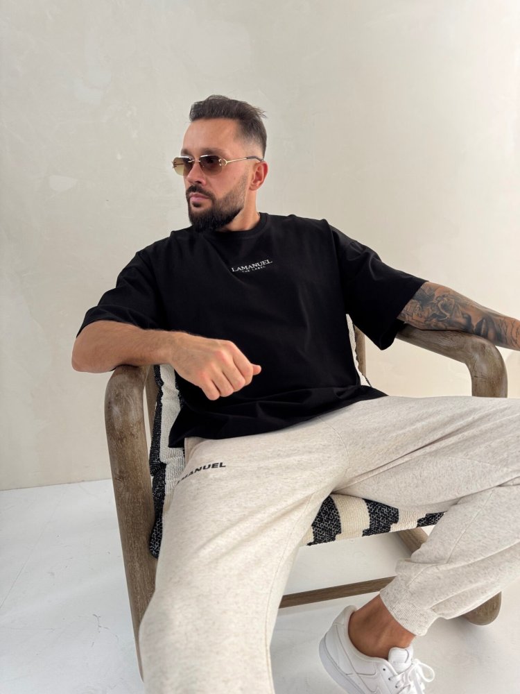 T-shirt męski CORE, czarny