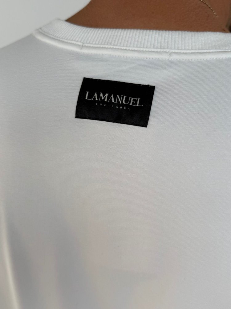 T-shirt męski CORE, ecru