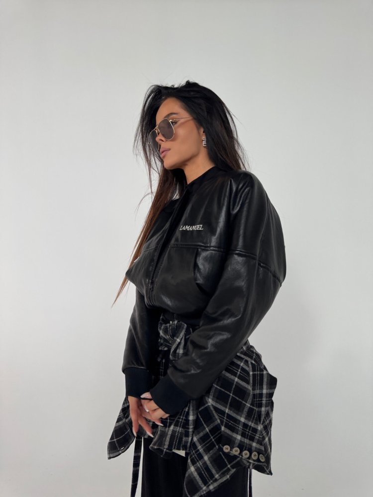 Kurtka bomberka TIMELESS, czarna