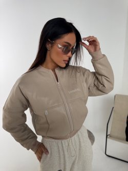 Kurtka bomberka TIMELESS, beż