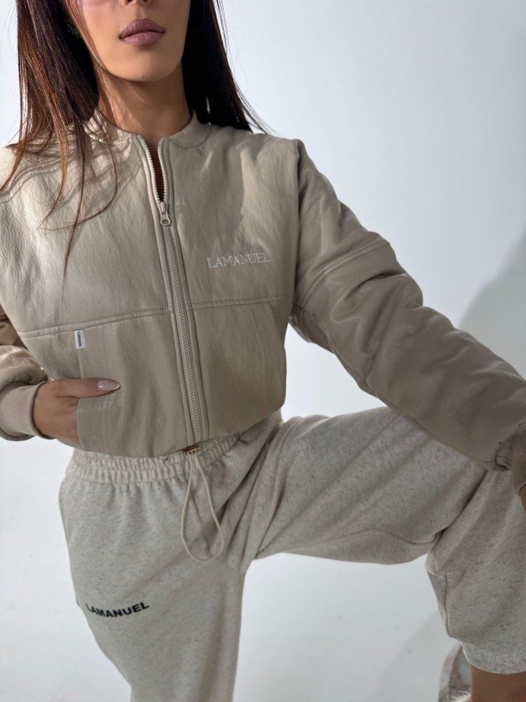 Kurtka bomberka TIMELESS, beż