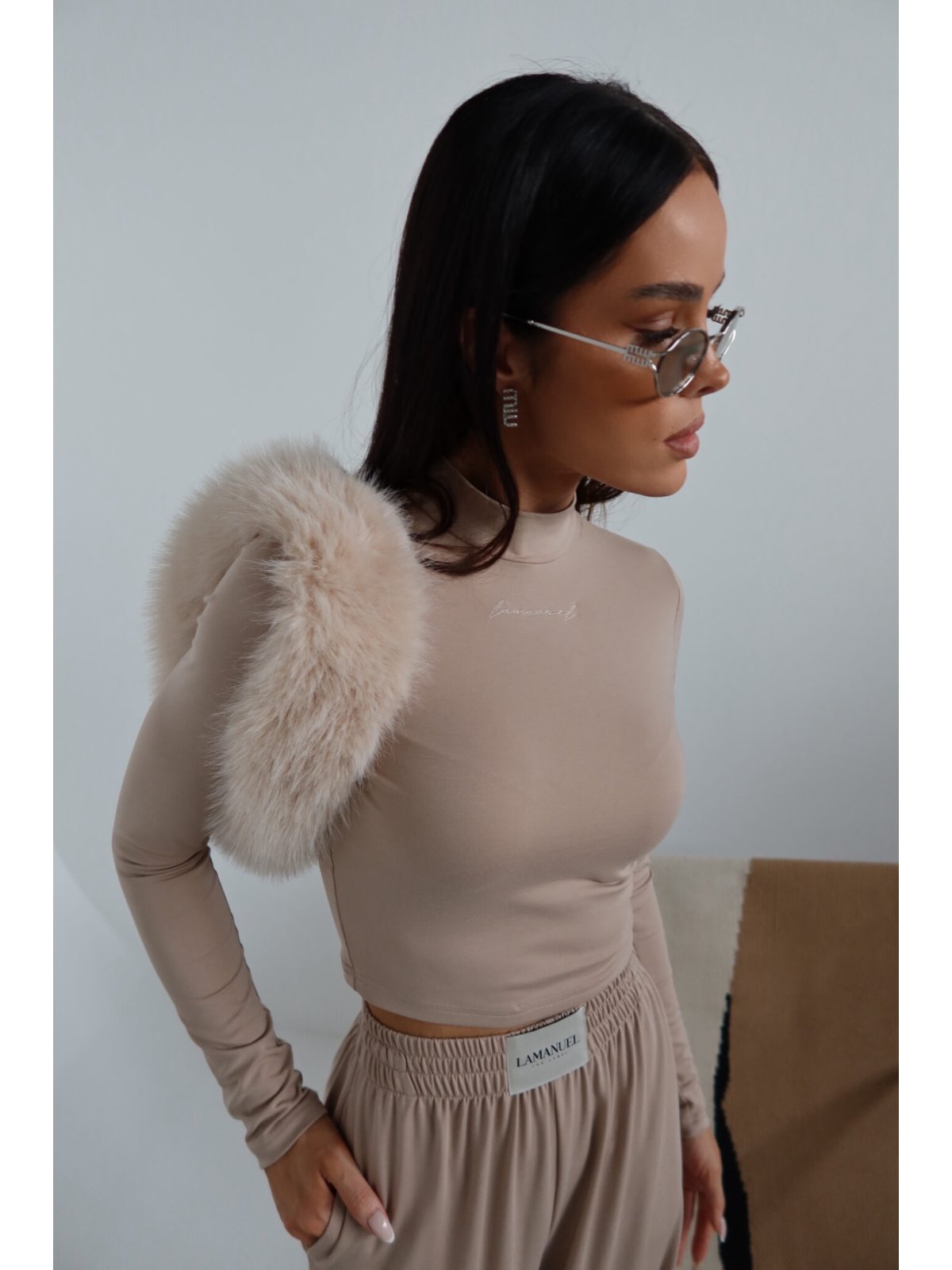 Bluzka/top BALANCE, beż