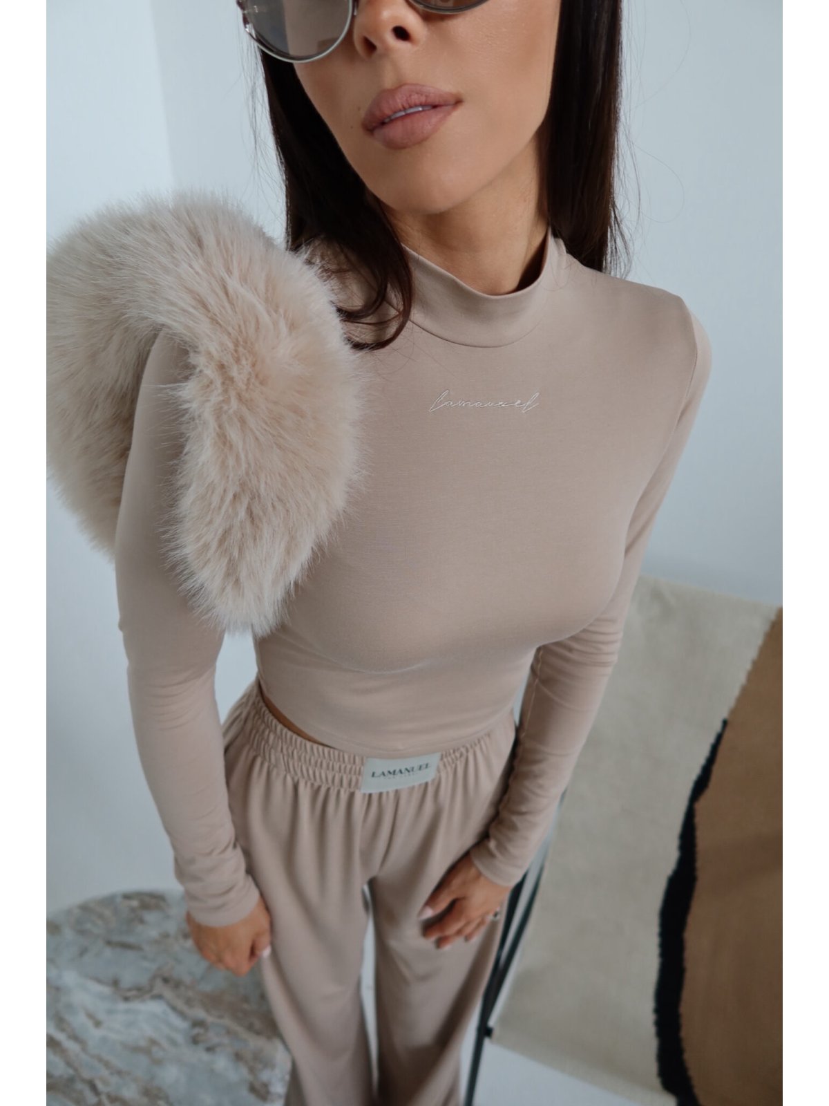 Bluzka/top BALANCE, beż