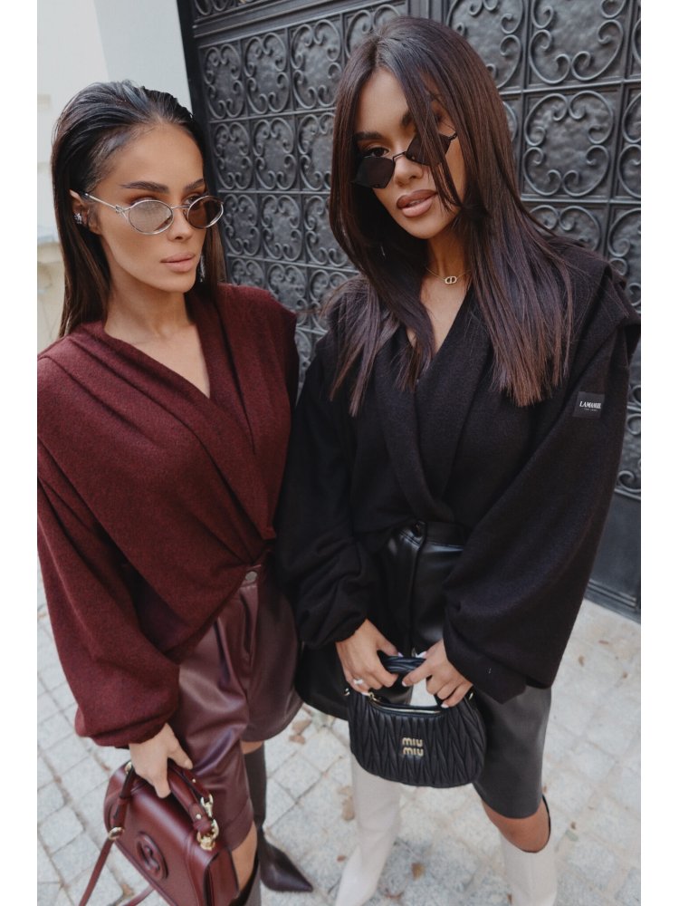 Sweter TELL HER, czarny