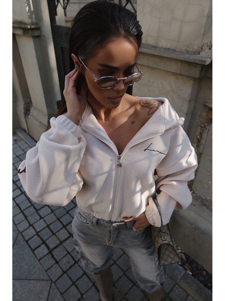 Bluza dresowa SNUG, beż