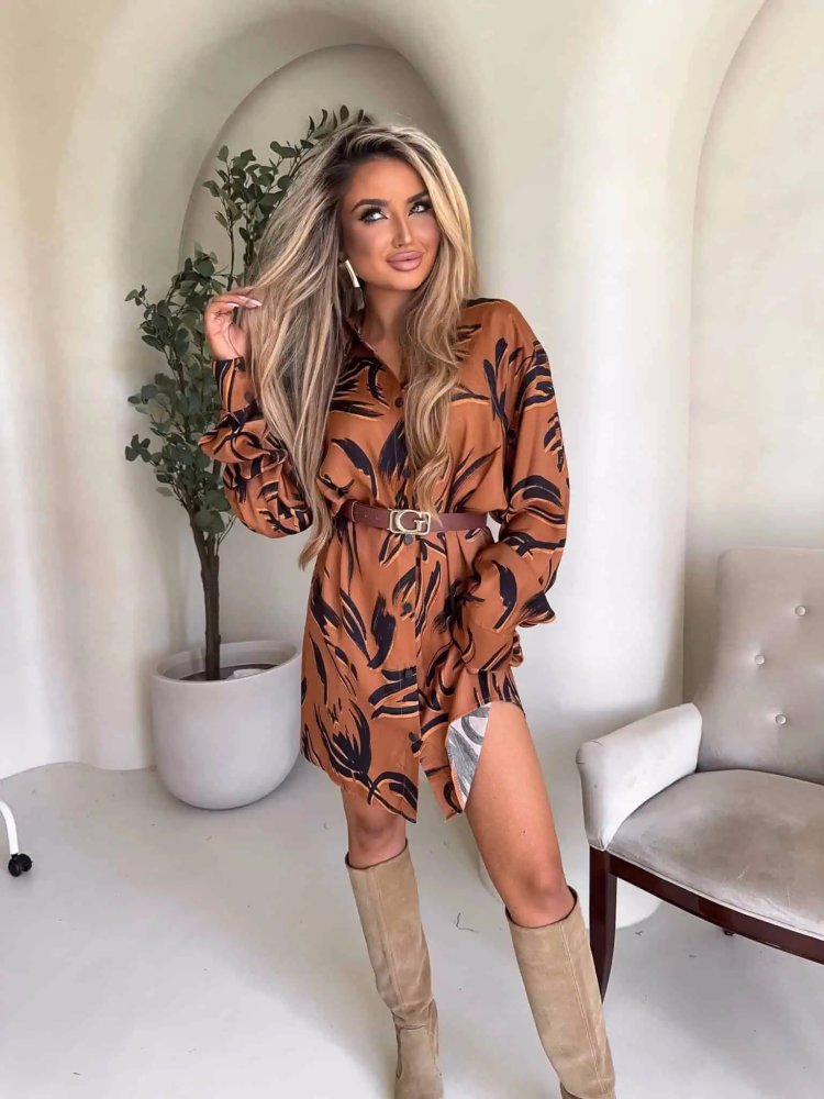 Sukienka MIA, miedziany