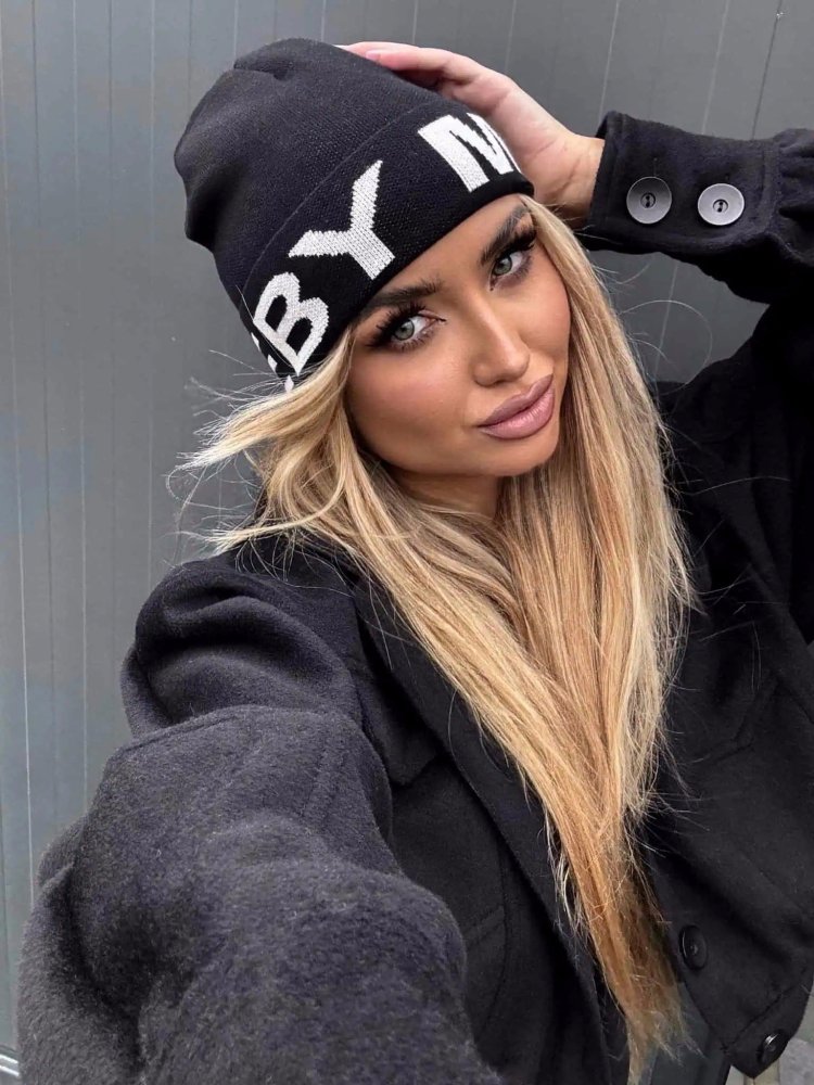 Czapka z kaszmirem BY ME,...