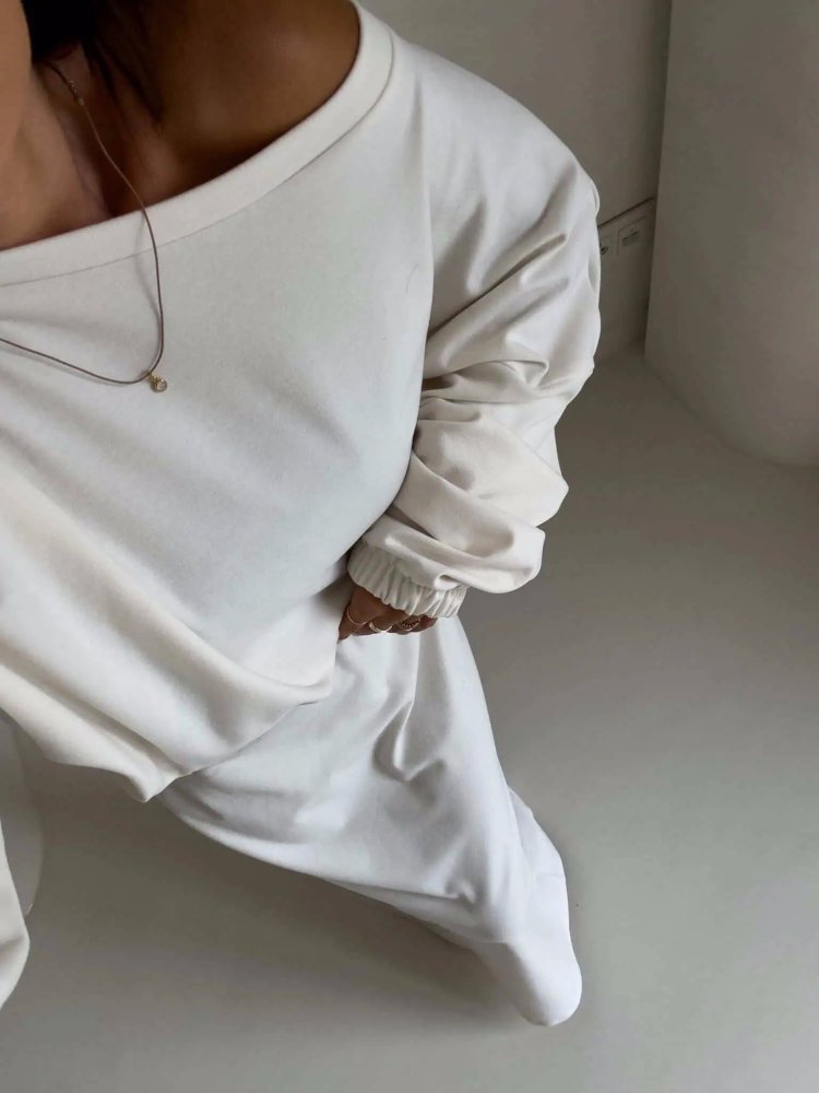 Komplet POLINA, ecru