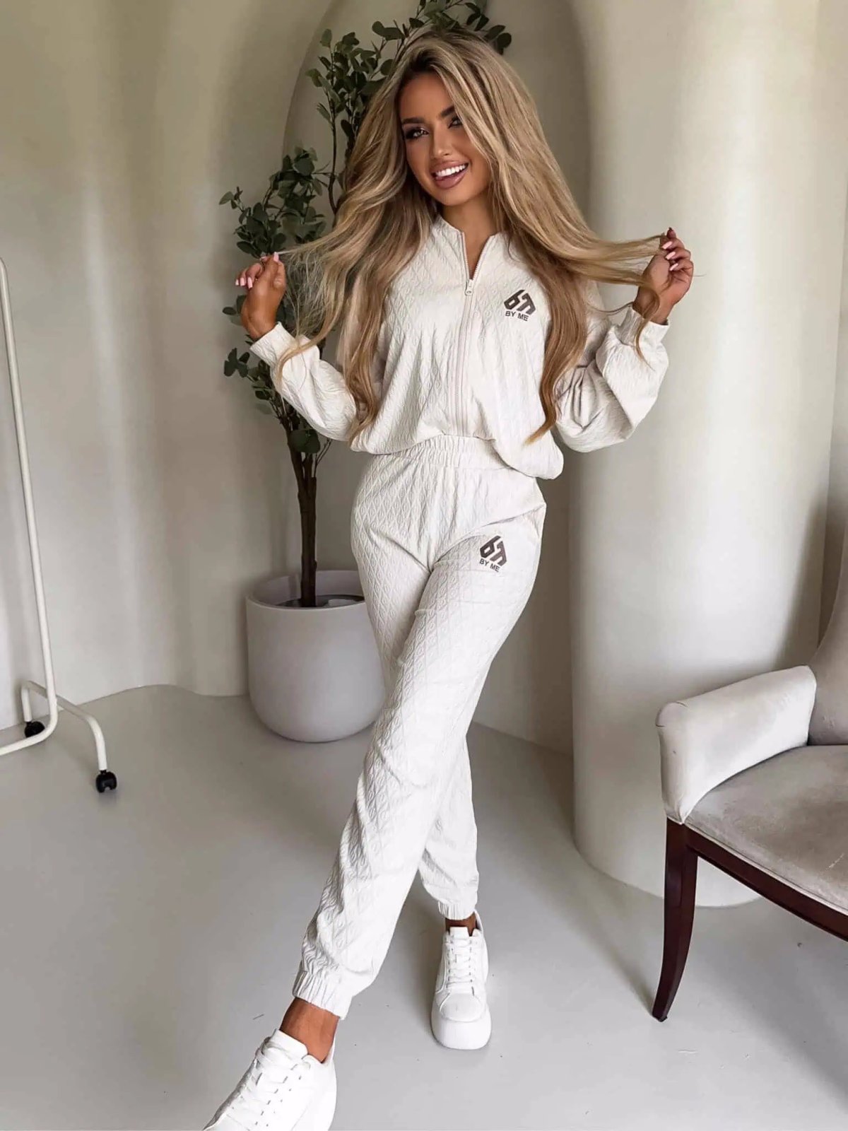 Komplet ARTEMIS, jasny beż