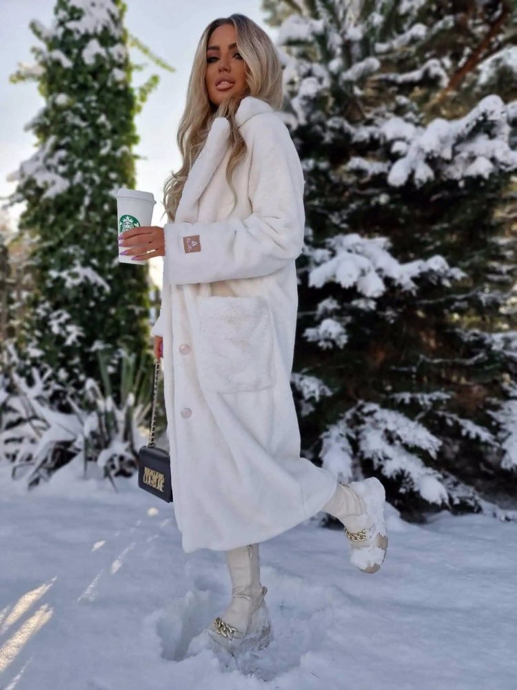 Płaszcz NOELLE, ecru