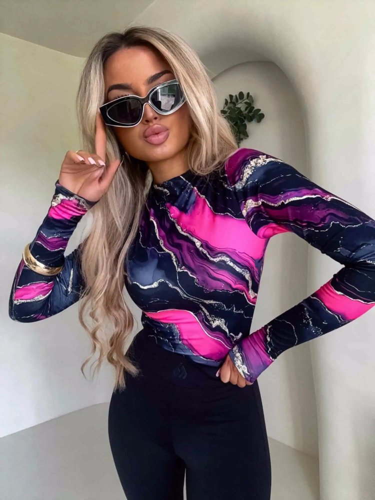 Bluzka SKIN MARMUREK,...