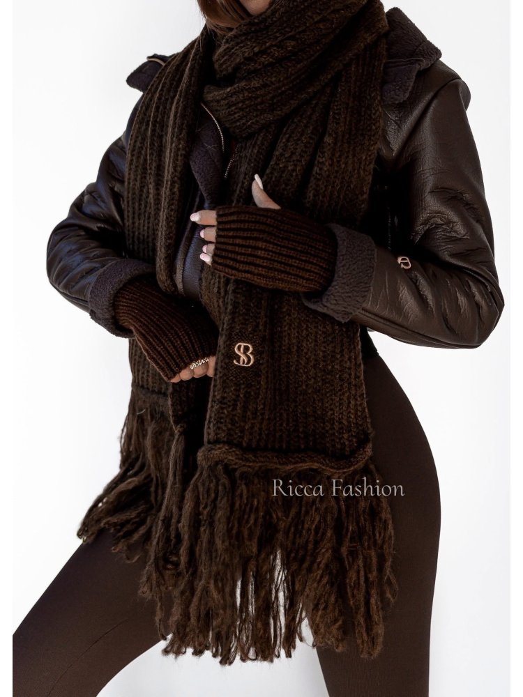 Komplet 3w1 BASSI, chocolate