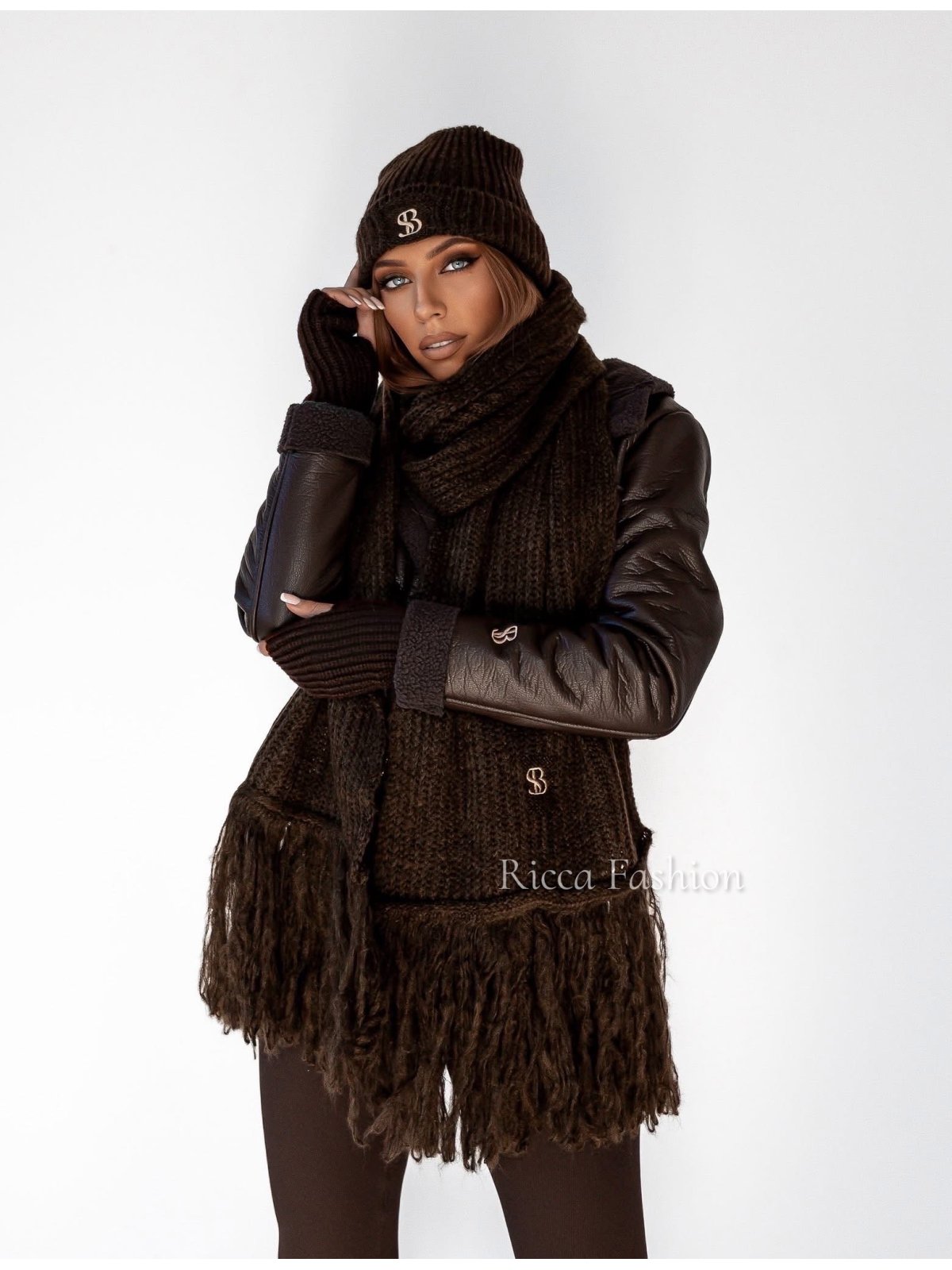 Komplet 3w1 BASSI, chocolate