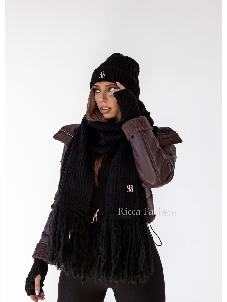 Komplet 3w1 BASSI, black