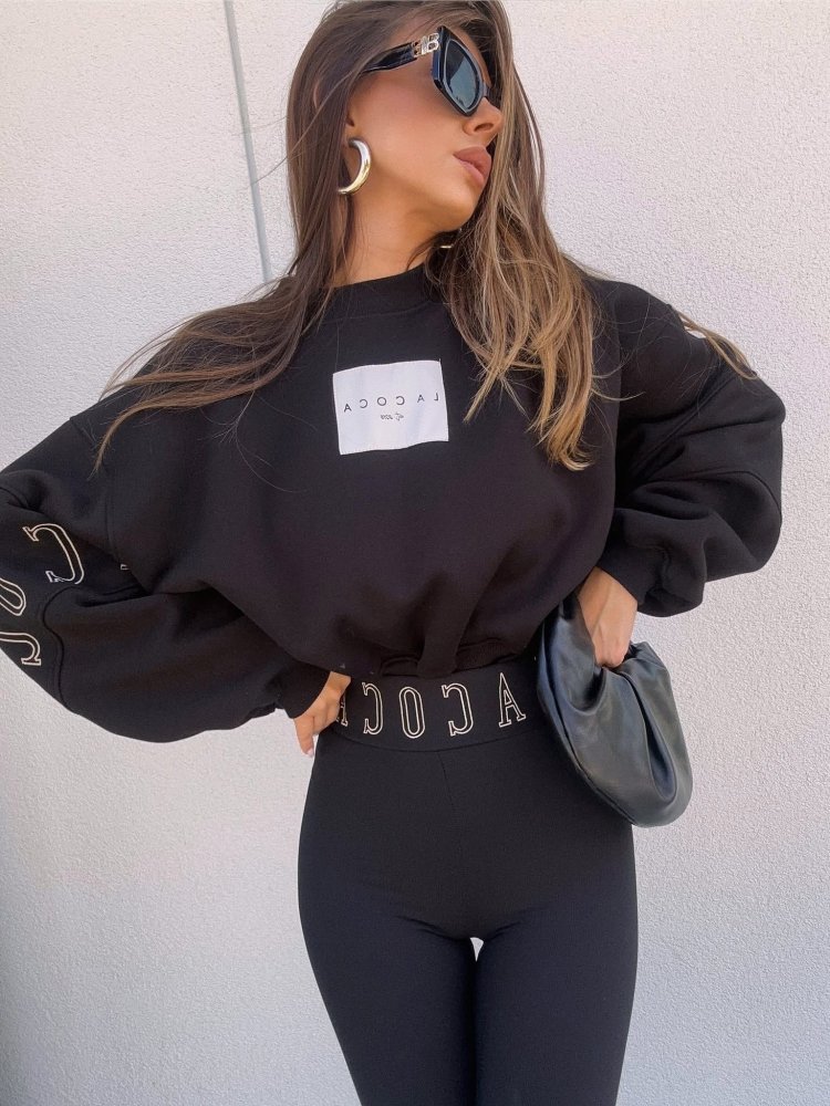 Bluza dresowa COCINE, black