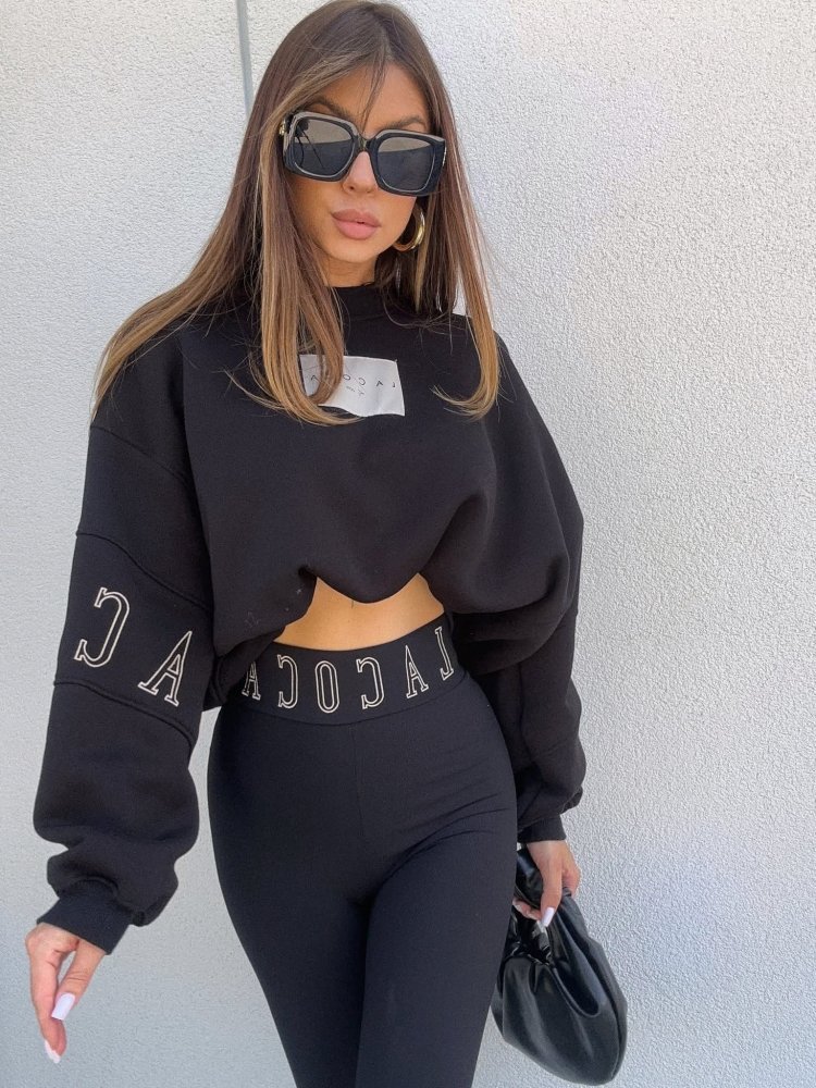 Bluza dresowa COCINE, black