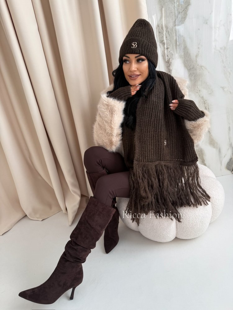 Komplet 3w1 BASSI, chocolate