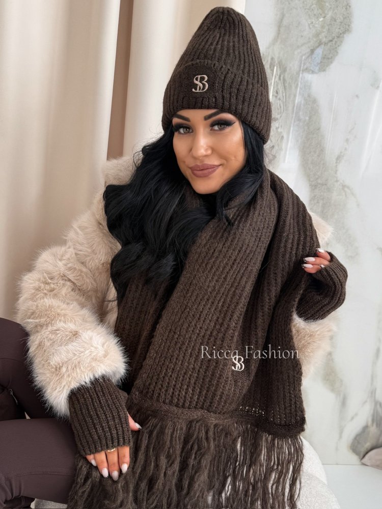 Komplet 3w1 BASSI, chocolate