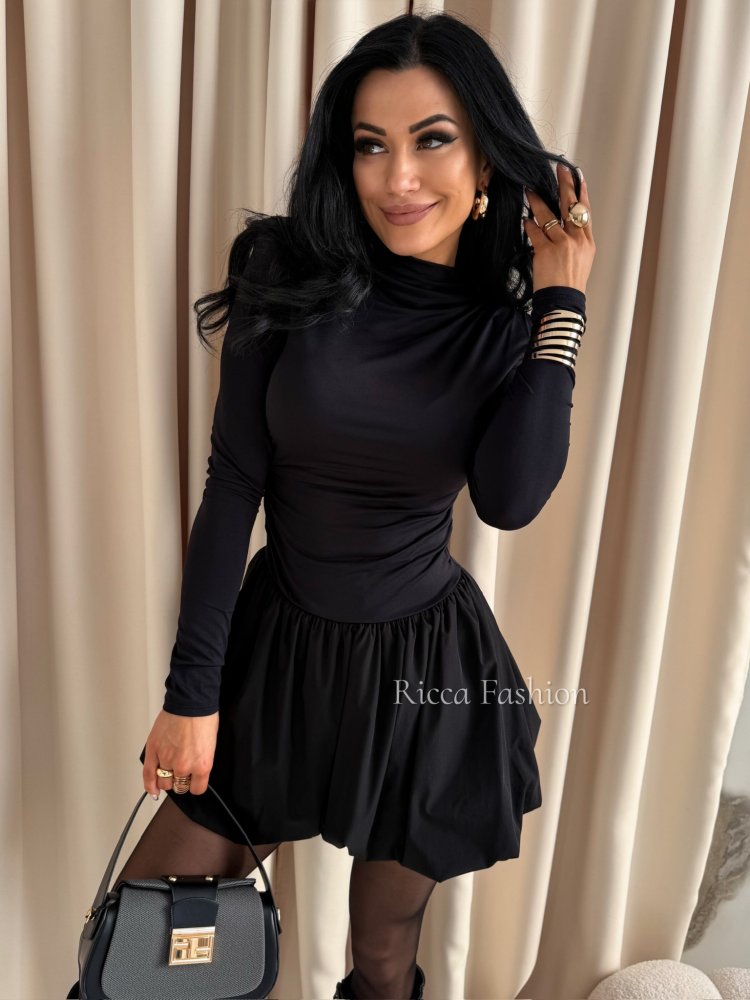 Sukienka bombka SYLVINE, black