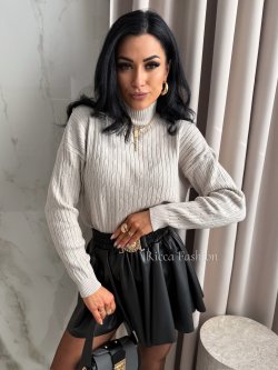 Półgolf z wiskozą XAVIER, beige