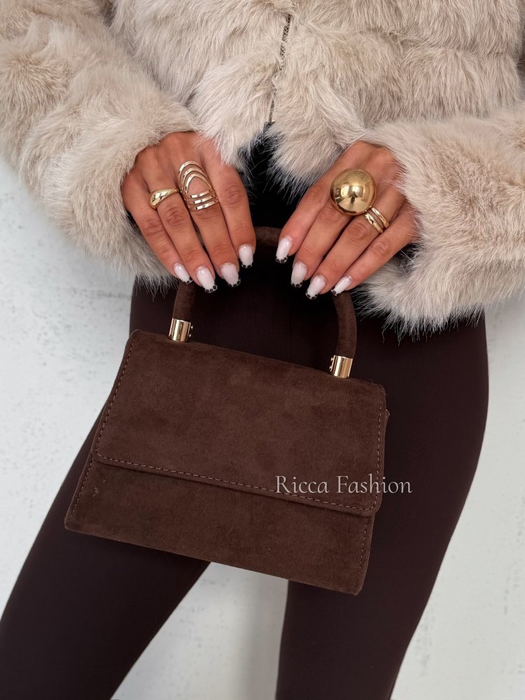 Torebka zamszowa LOONA,...