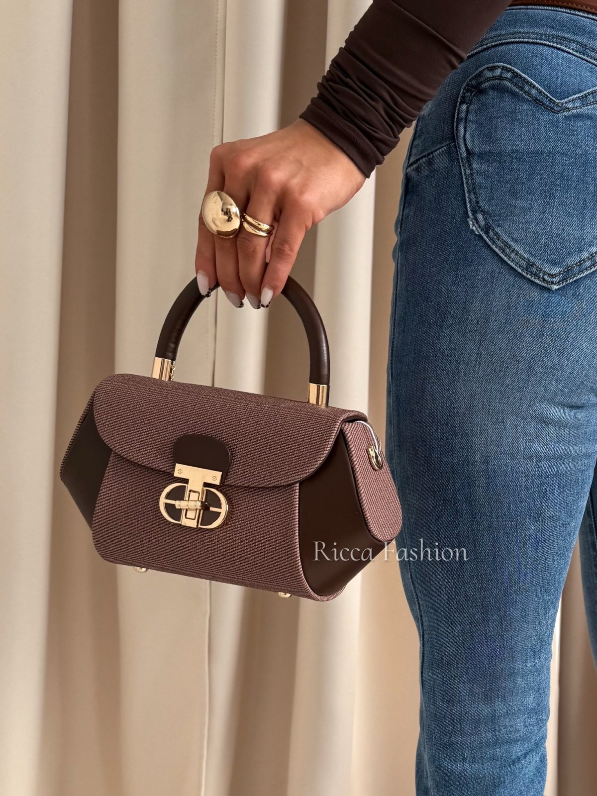 Torebka/kuferek ARIA, chocolate