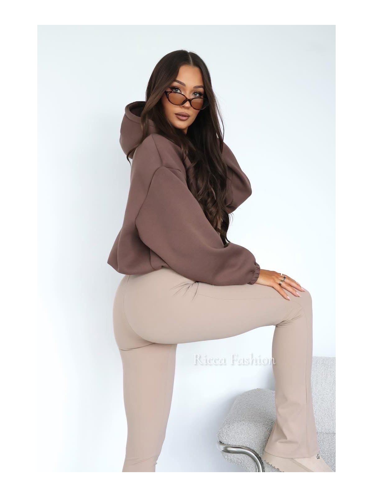 Bluza dresowa BUGDALOVA, chocolate