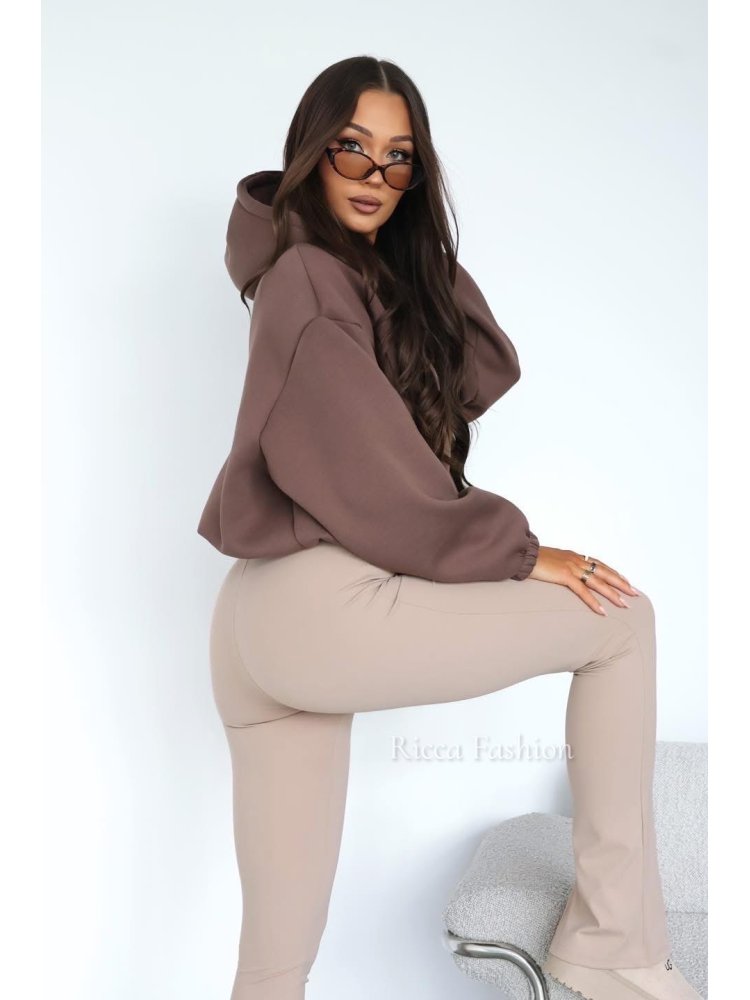 Bluza dresowa BUGDALOVA, chocolate