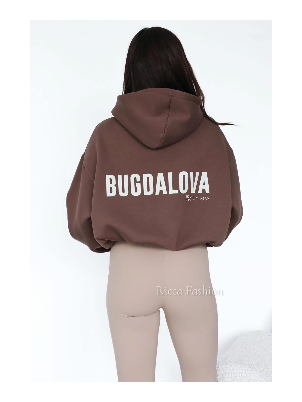 Bluza dresowa BUGDALOVA, chocolate