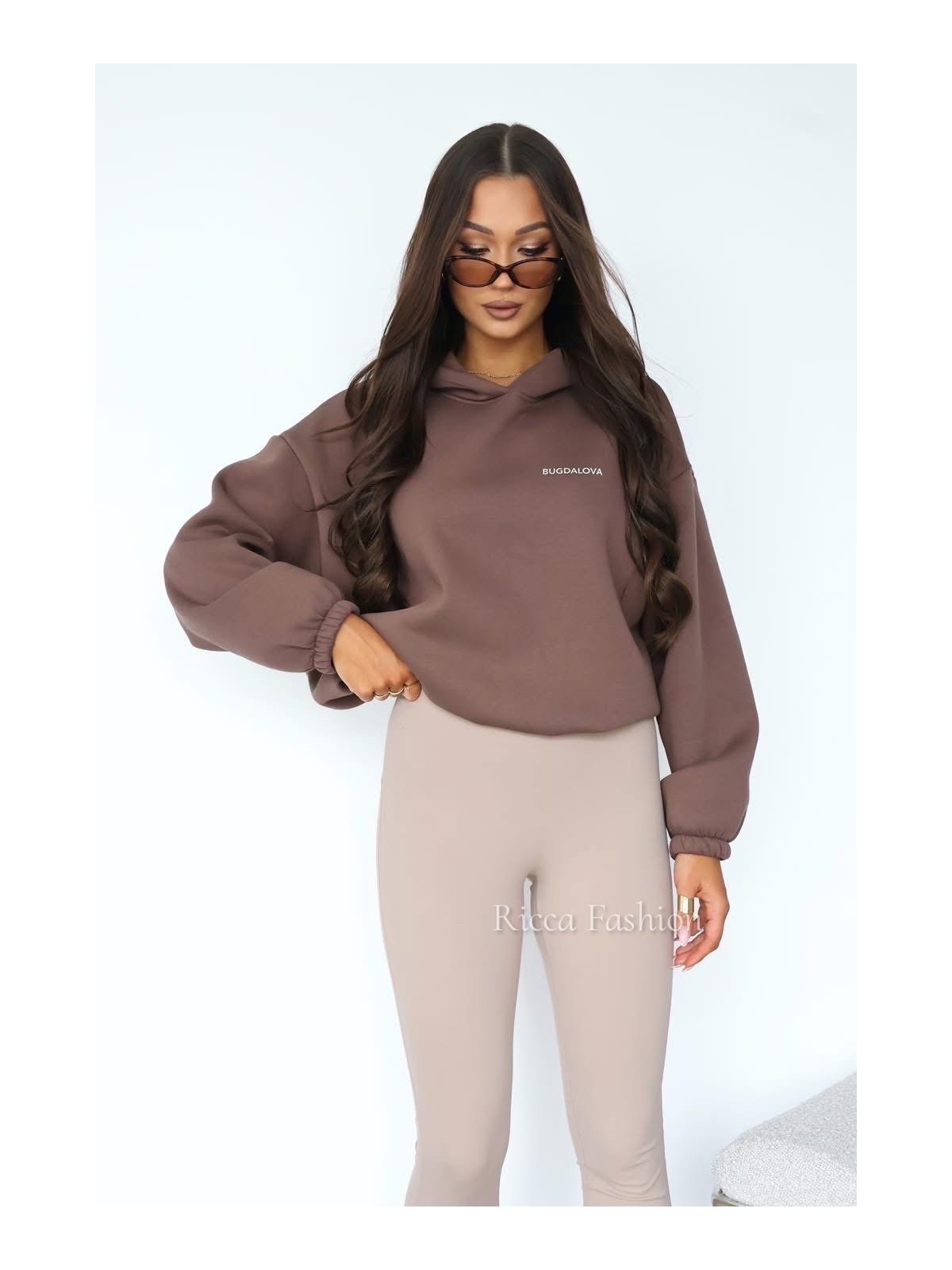 Bluza dresowa BUGDALOVA, chocolate