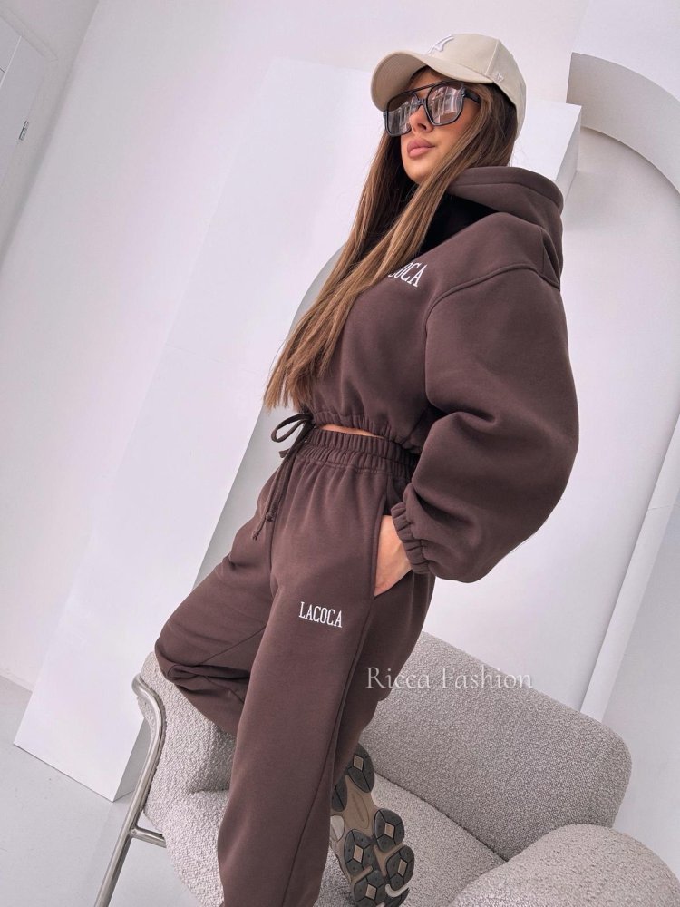 Komplet premium CRISTY, chocolate