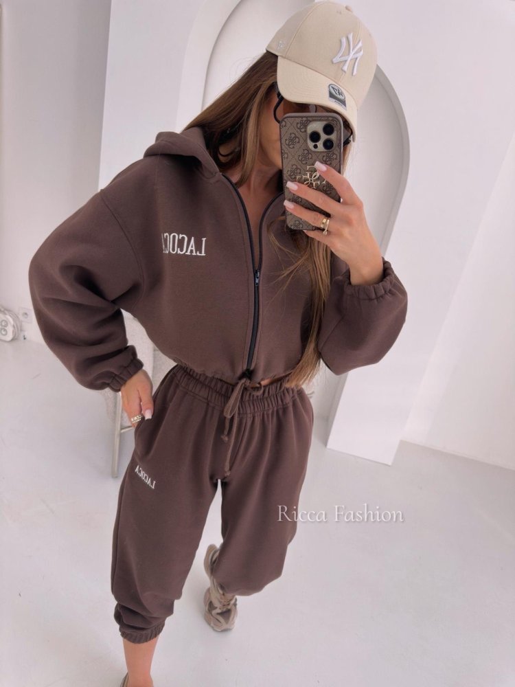 Komplet premium CRISTY, chocolate