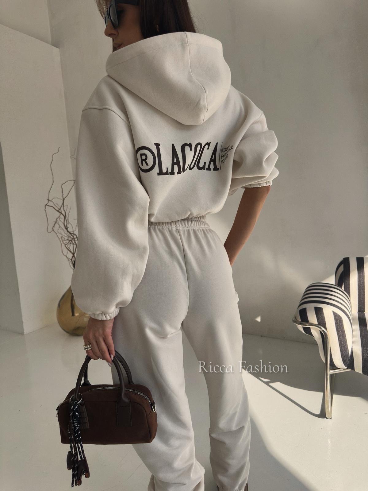 Komplet premium CRISTY, beż