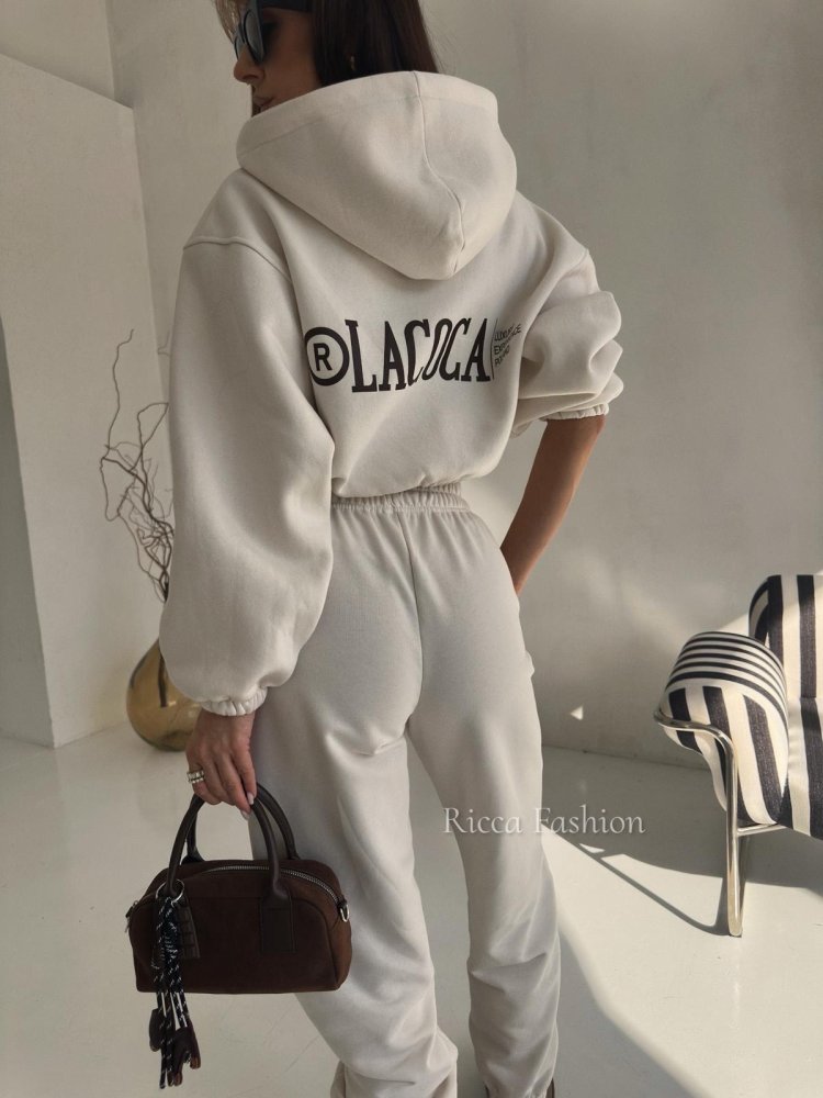 Komplet premium CRISTY, beż