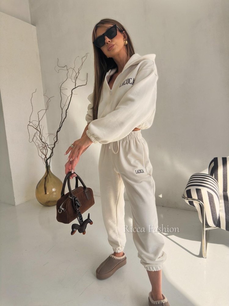 Komplet premium CRISTY, beż