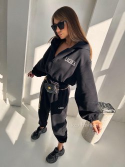 Komplet premium CRISTY, black