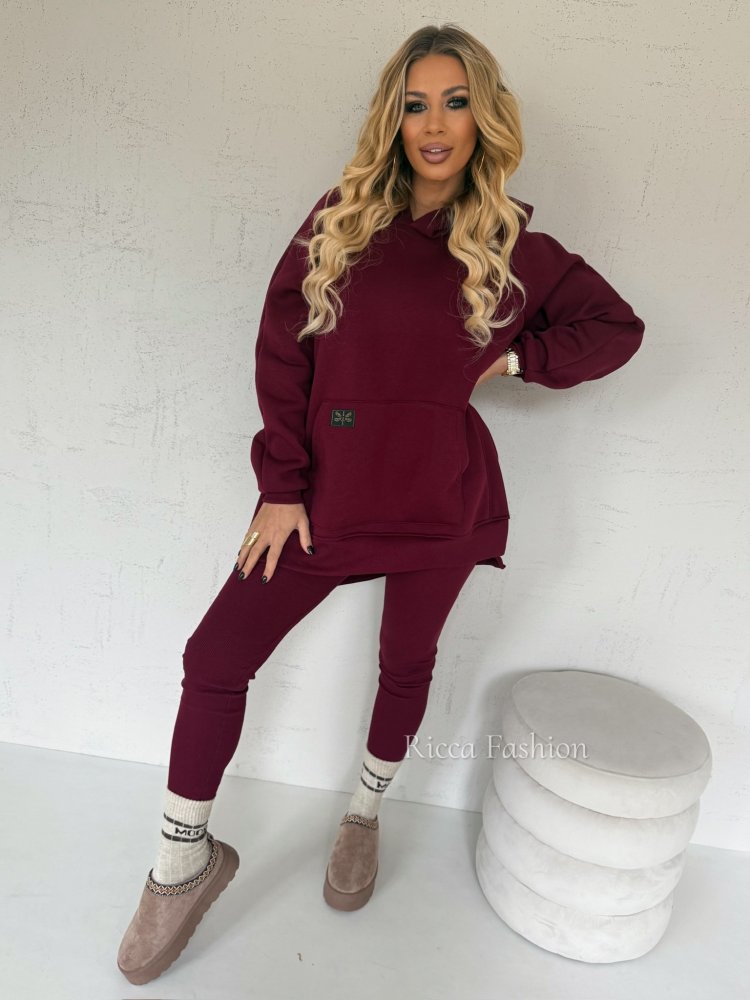 Komplet KANGAROO, bordo