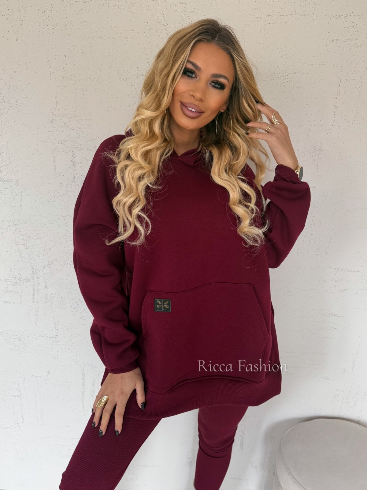 Komplet KANGAROO, bordo