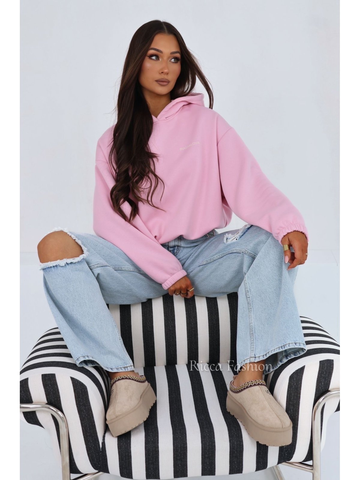 Bluza dresowa BUGDALOVA, light pink