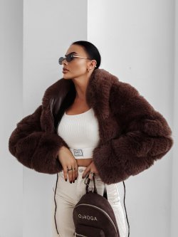 Kurtka/futerko OLAVGA MARCELLINI, czekolada