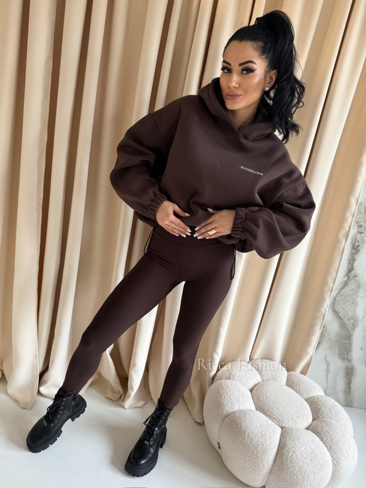 Bluza dresowa BUGDALOVA, chocolate