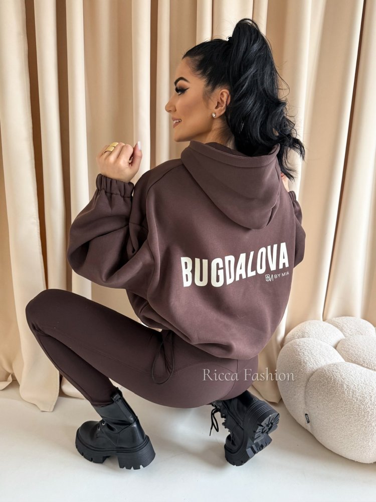 Bluza dresowa BUGDALOVA, chocolate