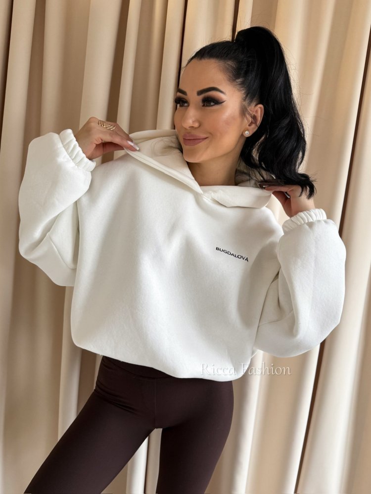 Bluza dresowa BUGDALOVA, white