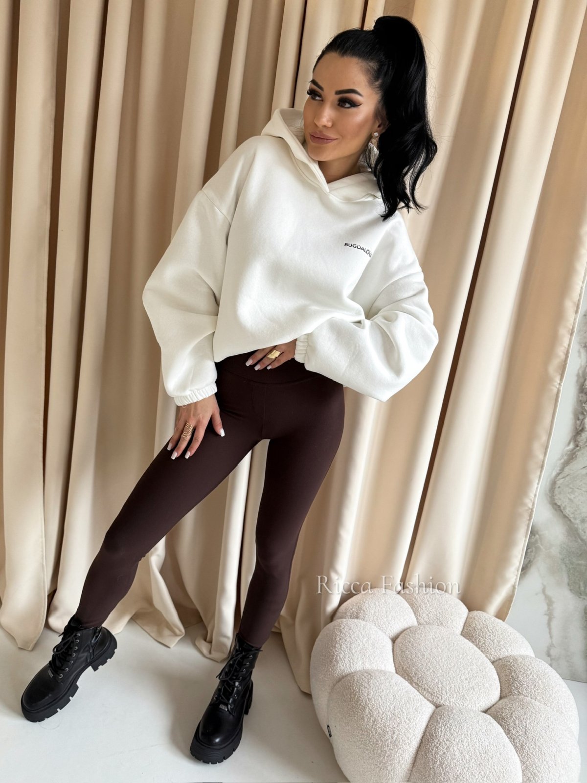 Bluza dresowa BUGDALOVA, white