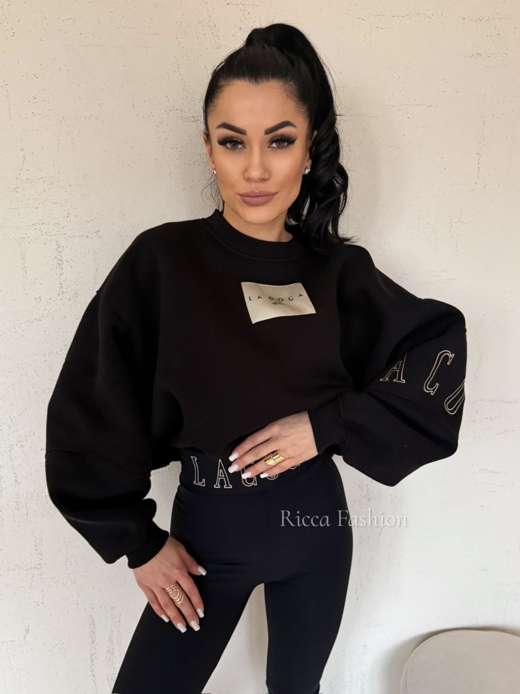 Bluza dresowa COCINE, black