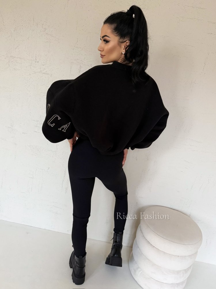 Bluza dresowa COCINE, black