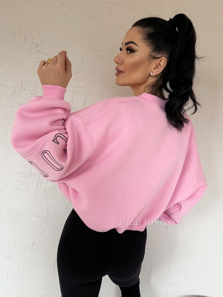 Bluza dresowa COCINE, pink