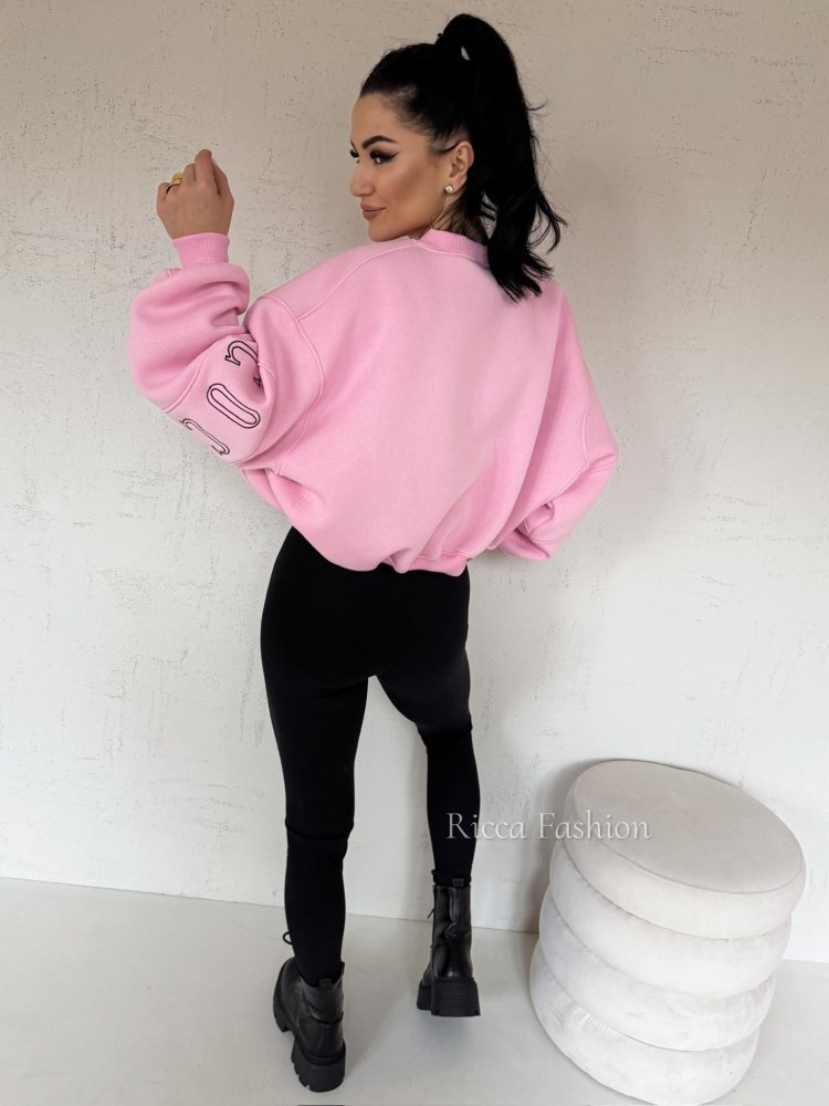 Bluza dresowa COCINE, pink